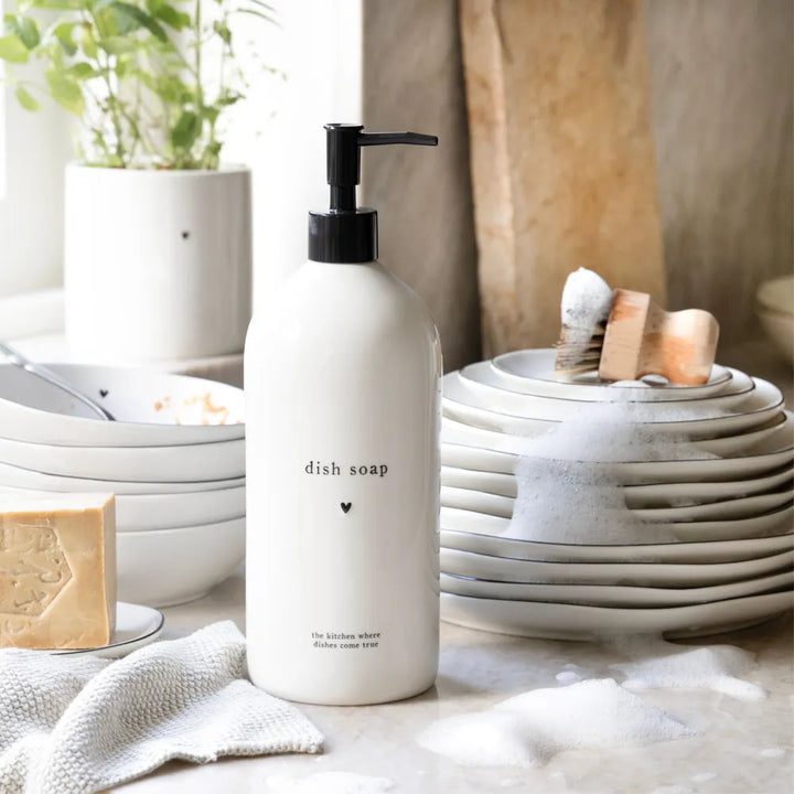 Bastion Collections - Spülmittelspender 'Dish Soap' Weiß