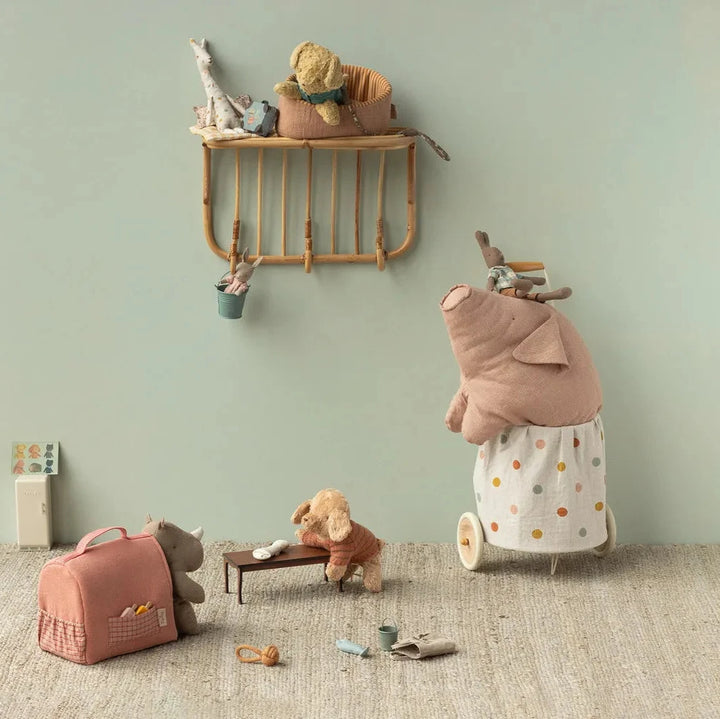 Maileg - Stofftier-Tragetasche Coral