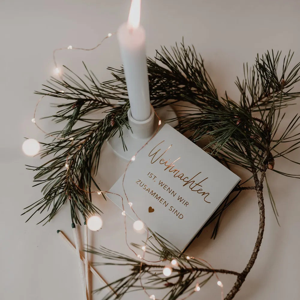 Eulenschnitt - Streichhölzer Weihnachten