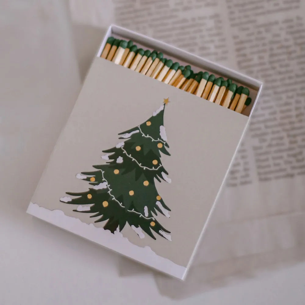 Eulenschnitt - Streichhölzer Weihnachten