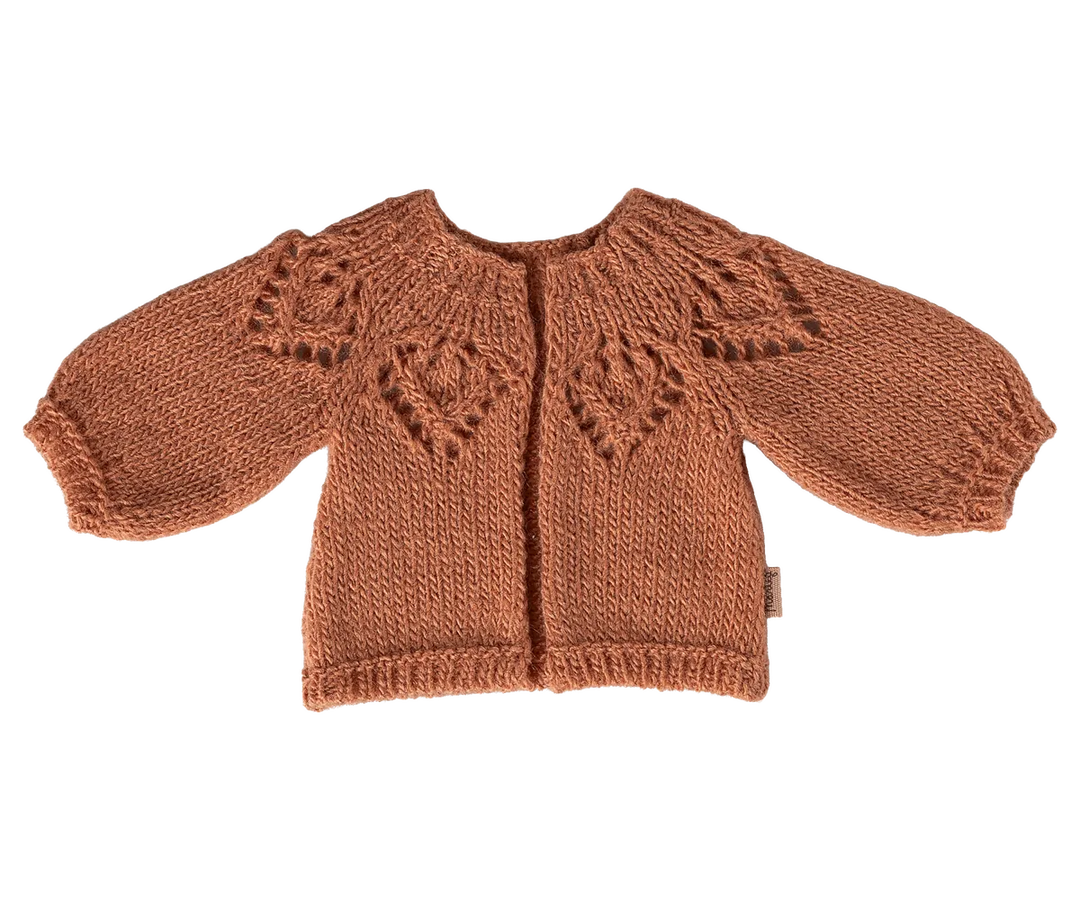 Maileg - Strickjacke Hase Größe 3 Vintage Rose