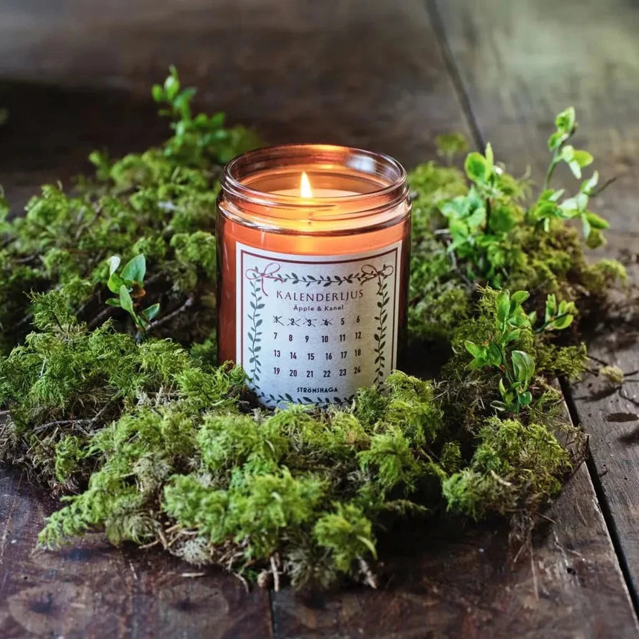 Strömshaga – Adventskerze Apfel & Zimt
