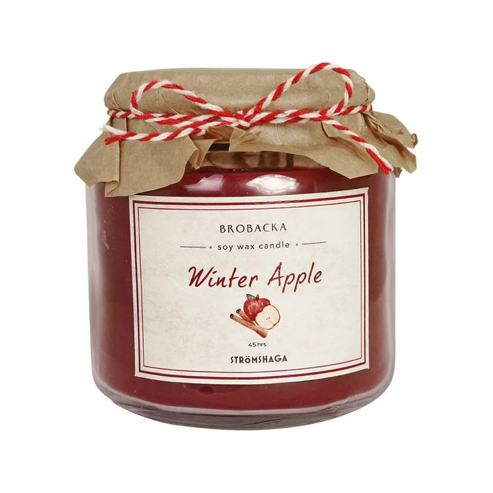 Strömshaga – Duftkerze Brobacka Winterapfel im skandinavischen Design