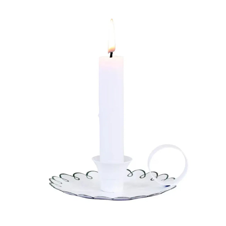 Strömshaga – Kerzenhalter Saga Weiß/Grün