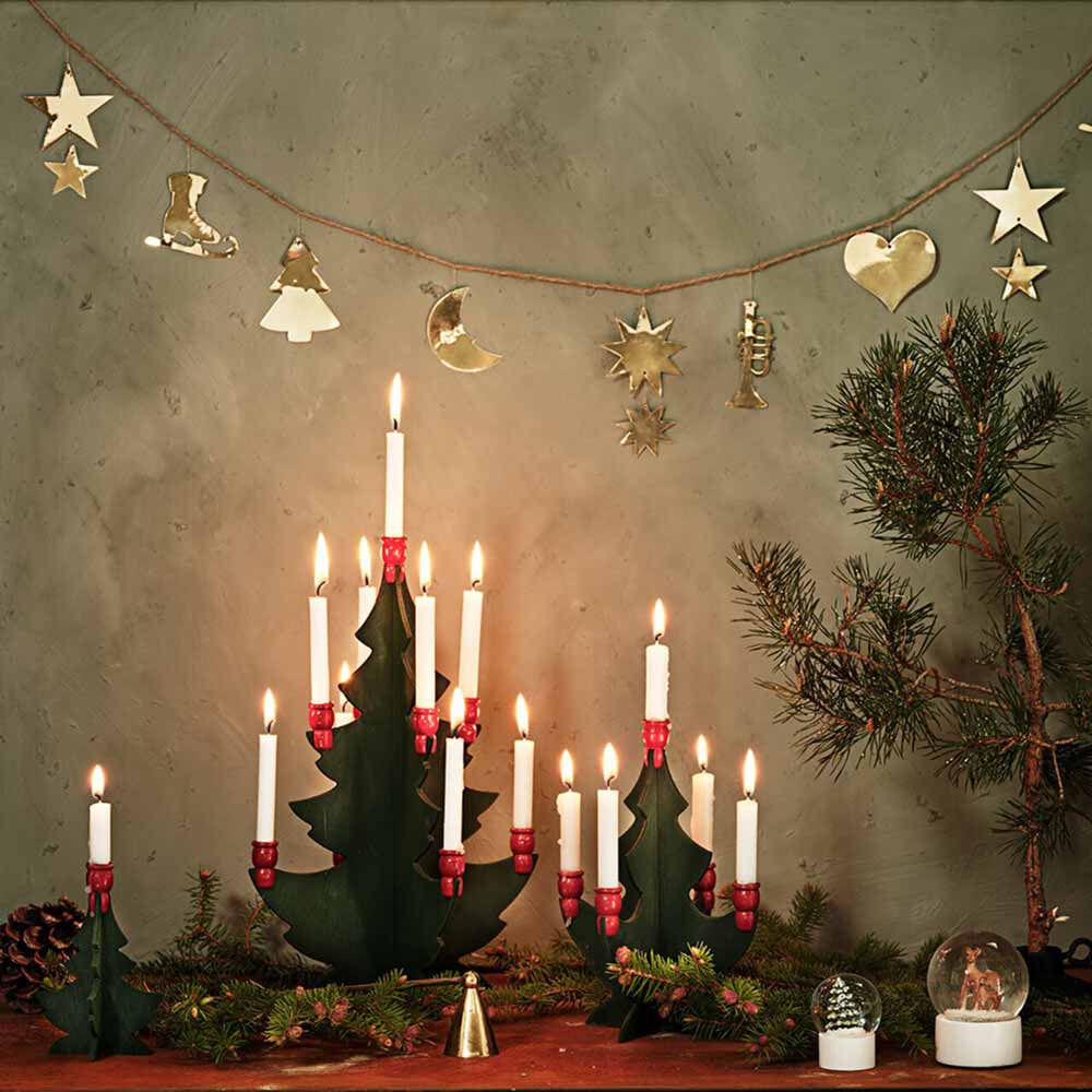 Weihnachtliche Kerzenhalter und Kerzenständer online kaufen – Alsaba