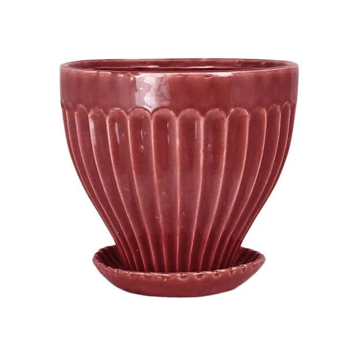 Strömshaga – Topf Anna Pflanztopf für drinnen und draußen Rot