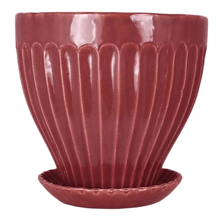 Strömshaga – Topf Anna Pflanztopf für drinnen und draußen Rot