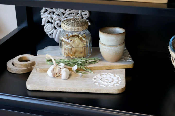 Chic Antique - Schneidebrett / Servierbrett aus Mangoholz