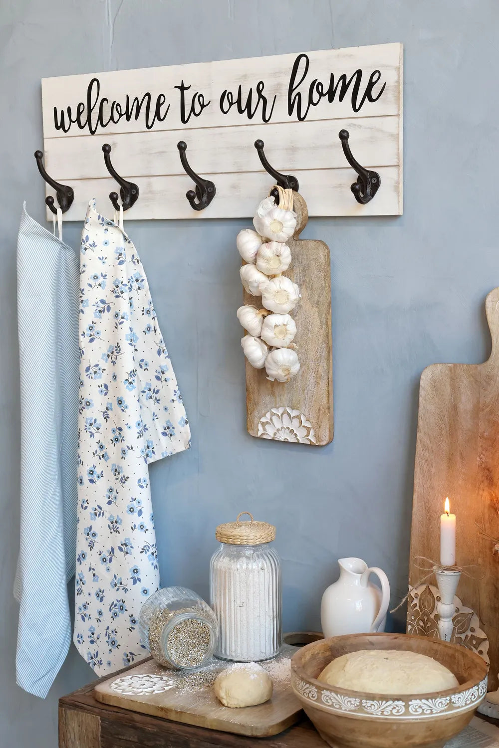 Chic Antique - Schneidebrett / Servierbrett aus Mangoholz