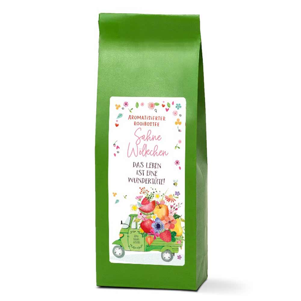 Tee-Maass - Aromatisierter Rooibostee Sahnewölkchen Schönes Leben
