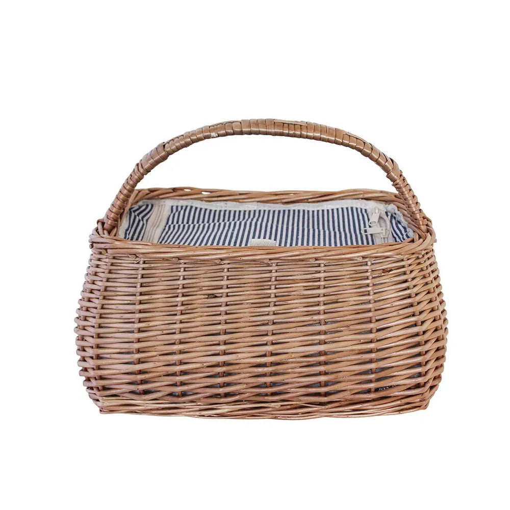 Strömshaga - Weiden-Kühltasche Molly Blau