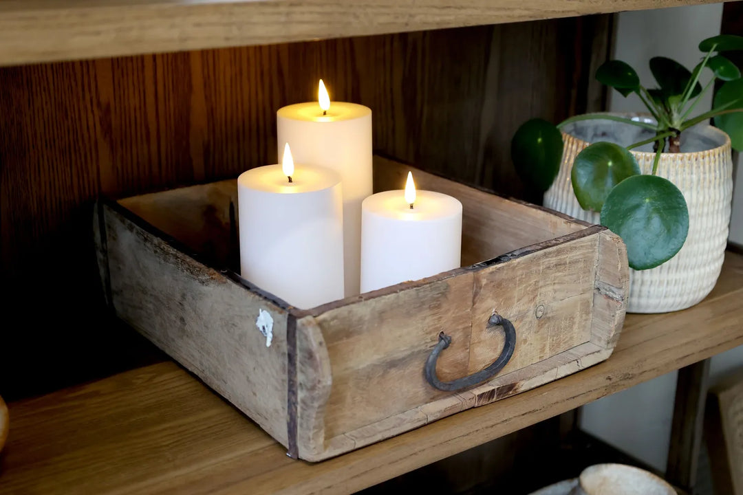 Chic Antique - Grimaud Ziegelform Holz Natur