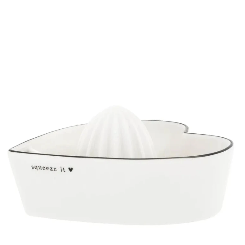 Bastion Collections - Zitronenpresse Herzform 'squeeze it'