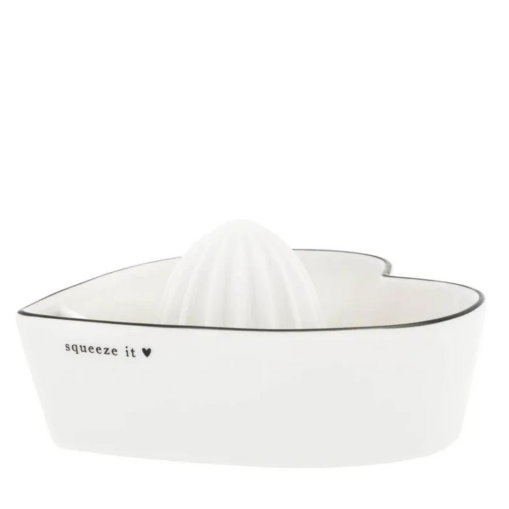 Bastion Collections - Zitronenpresse Herzform 'squeeze it'