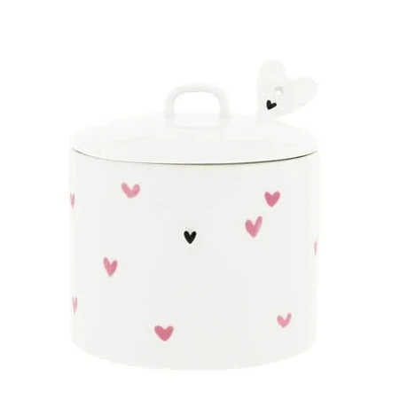 Bastion Collections - Zuckerdose mit Löffel Herz-Design
