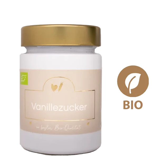 Bake Affair Bio-Vanillezucker im Glas 140 g