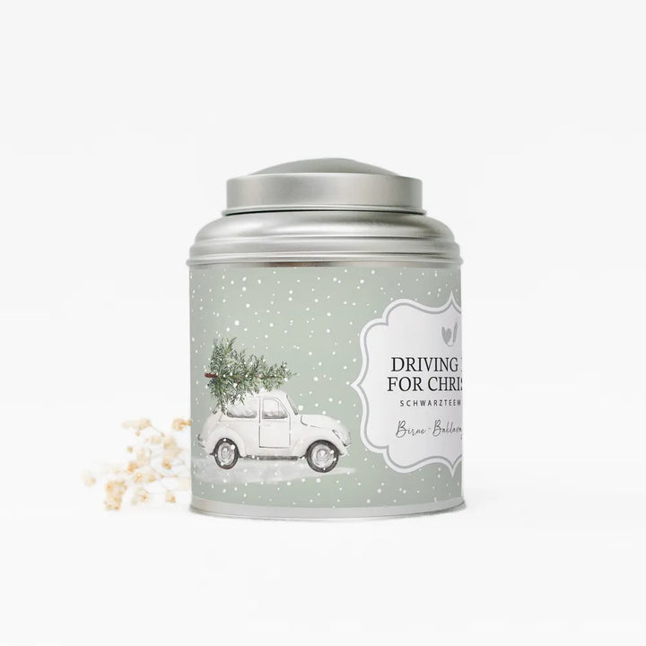 Bake Affair Tee Schwarztee Driving Christmas Birnen
