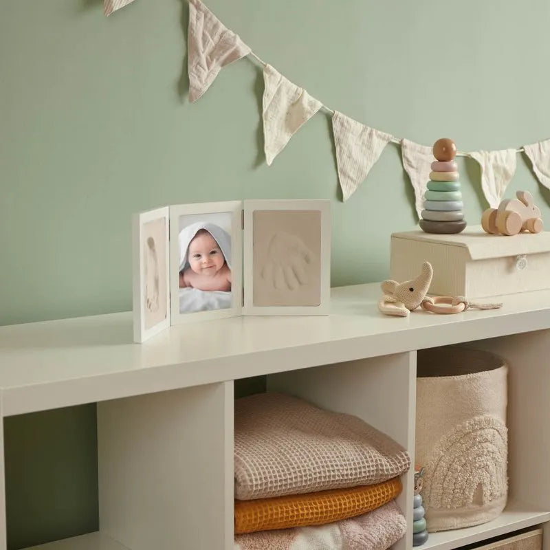 Bieco Spielwaren Bilderrahmen Baby Abdruckset Holz