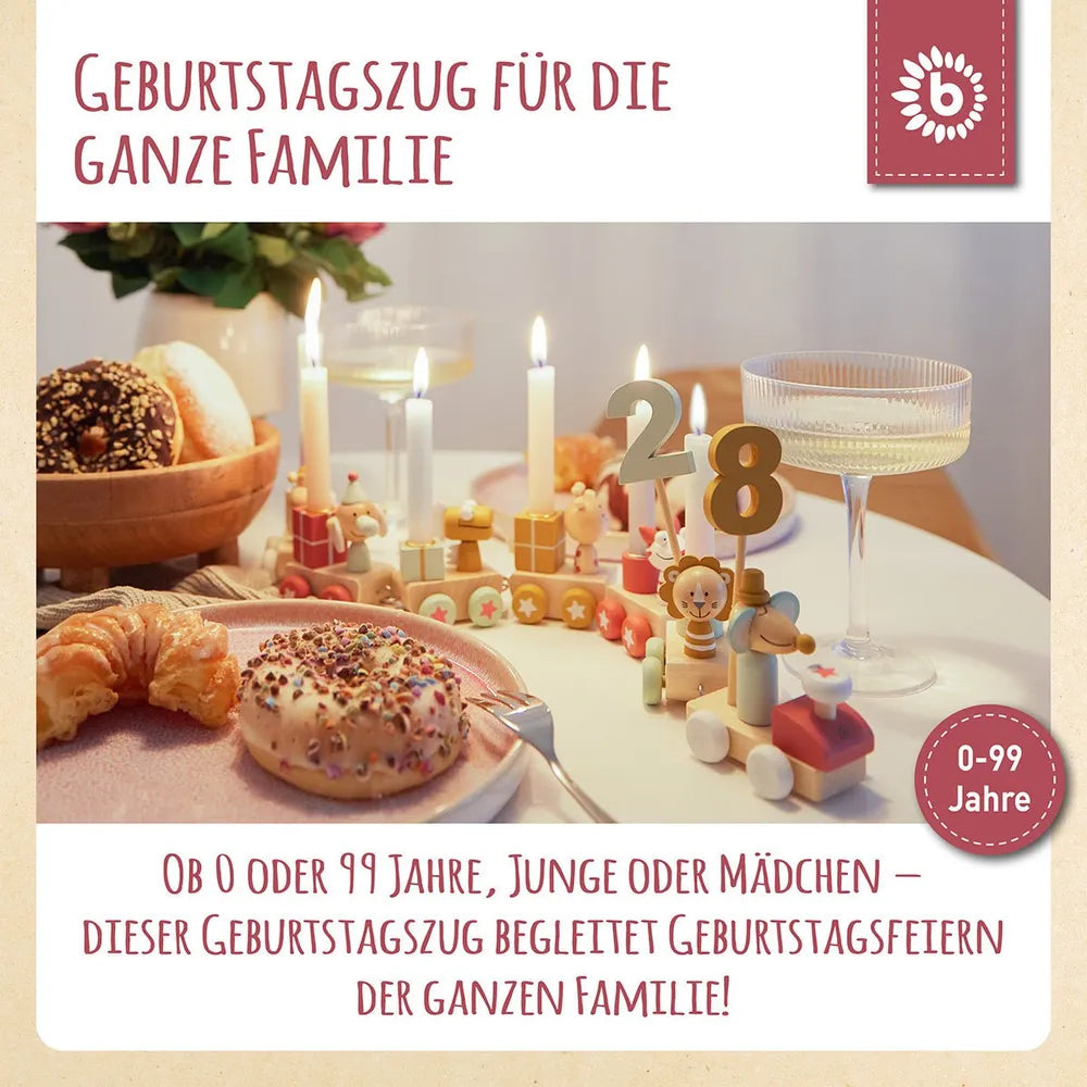 Bieco Spielwaren Kindergeburtstag Geburtstagszug