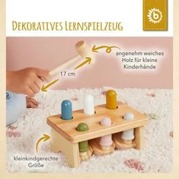 Bieco Spielwaren Babyzubehör Hammerbank FSC Holz