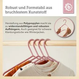 Bieco Spielwaren Kleiderbügel Kinder Set Dreamy Rose