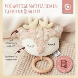 Bieco Spielwaren Musikspieluhr Reh Ella mit Holzring