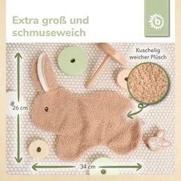 Bieco Spielwaren Schmusetuch Hase Fine