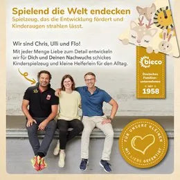 Bieco Spielwaren Schmusetuch Hase Fine