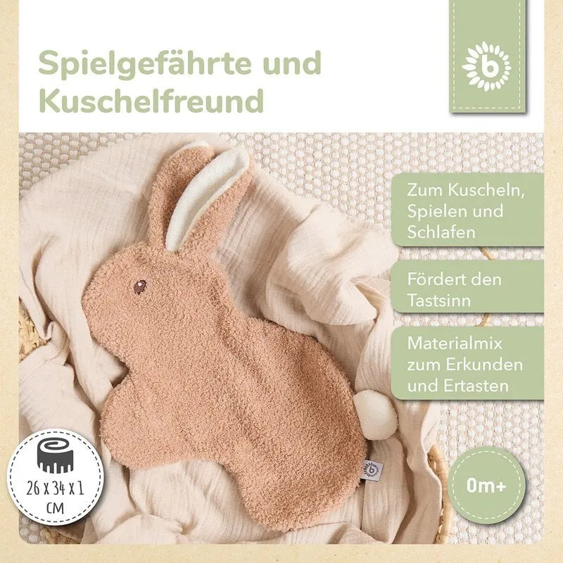 Bieco Spielwaren Schmusetuch Hase Fine