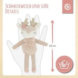 Bieco Spielwaren Spielfigur Reh Ella mit Rassel