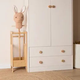 Bieco Steckentiere mit Holzrädern – Ginger, Fine &amp; Mika — Hase Fine