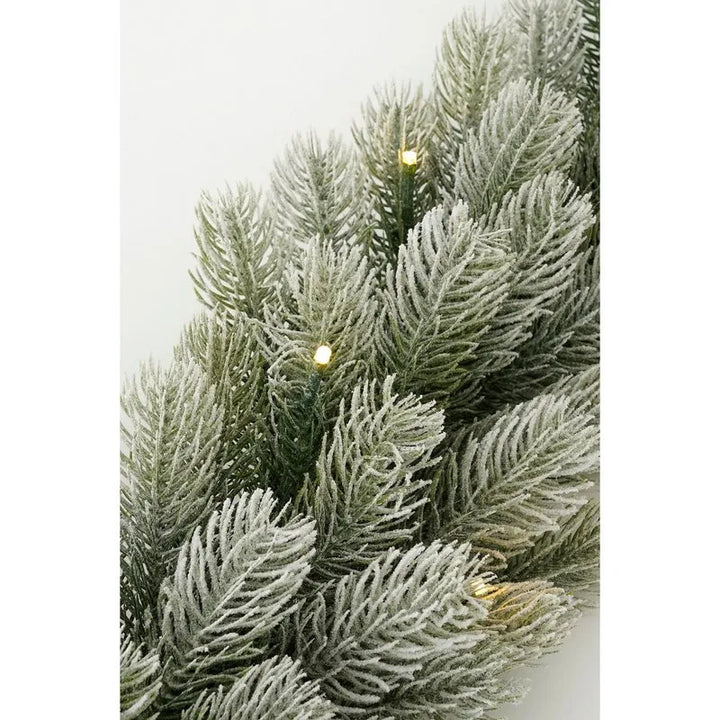 Black Box Trees Weihnachtsgirlande Beschneite LED