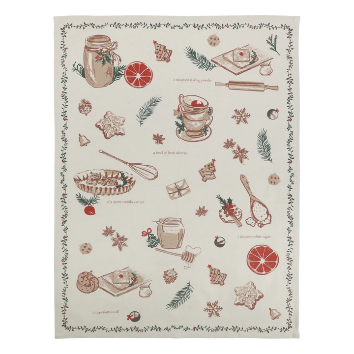 Chic Antique Geschirrtuch Aix Weihnachtsbackmotiv