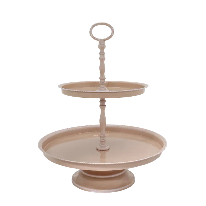 Chic Antique - Etagere mit 2 Schüsseln