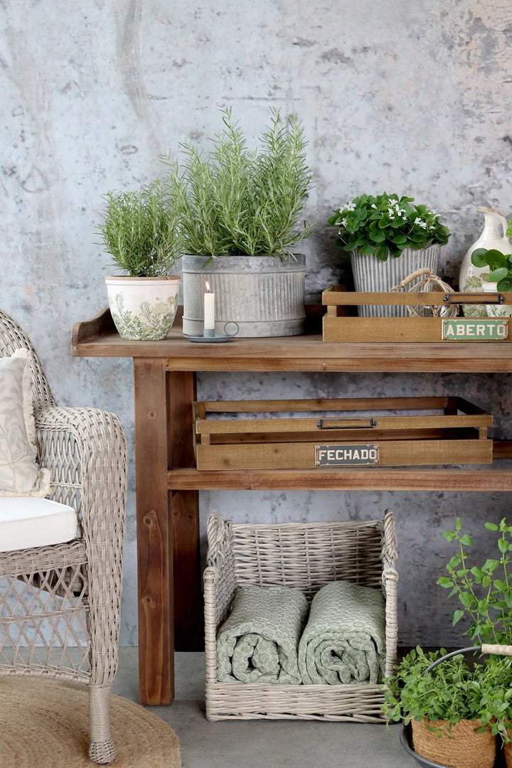 Chic Antique - Aufbewahrungskorb aus Weide