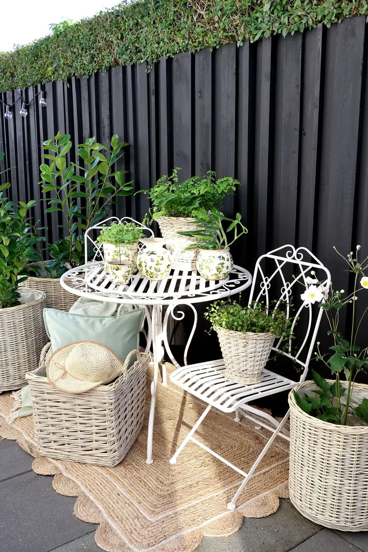 Chic Antique - Weiden-Pflanzkorb