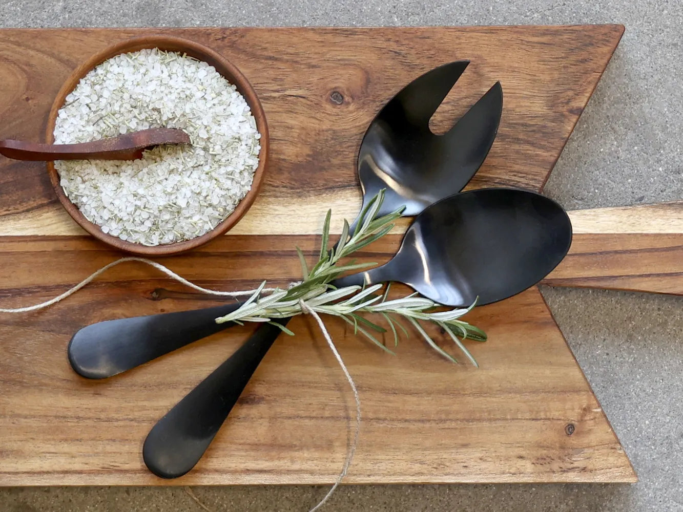 Chic Antique - Salatbesteck Schwarz