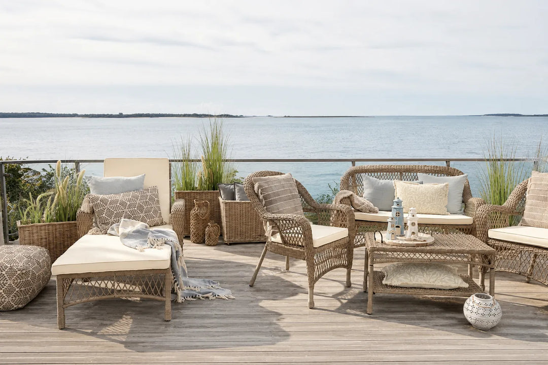 Chic Antique - Gartenliege Natur