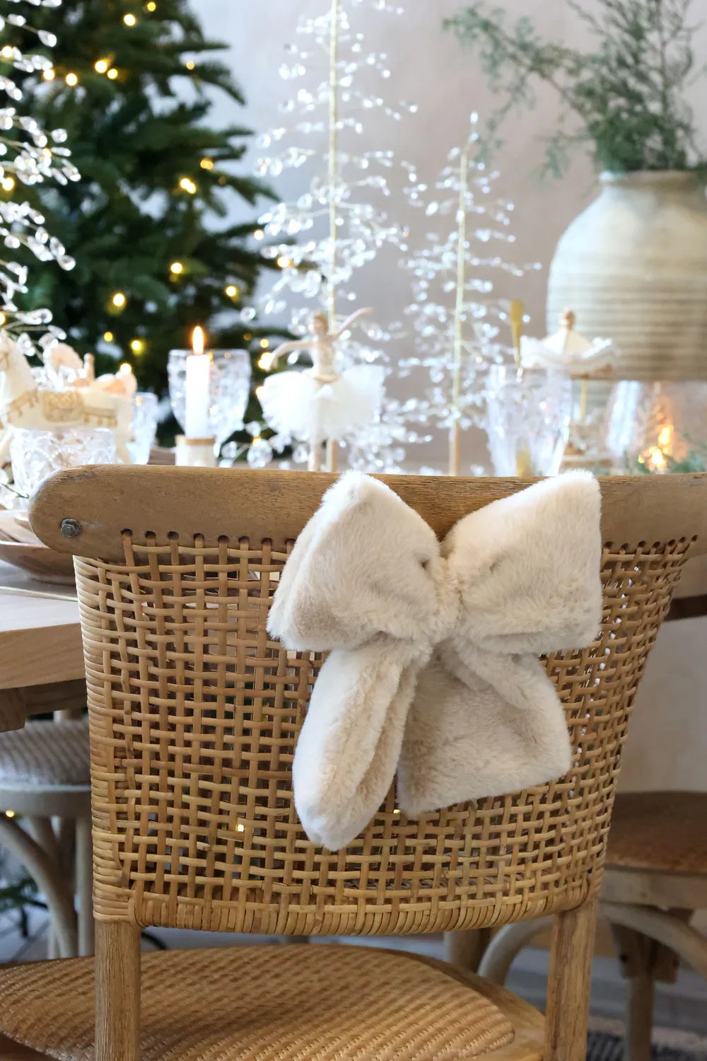 Chic Antique Deko-Schleifen mit Aufhängung im 3er-Set