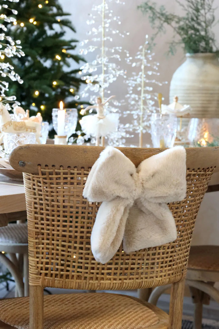 Chic Antique Deko-Schleifen mit Aufhängung im 3er-Set