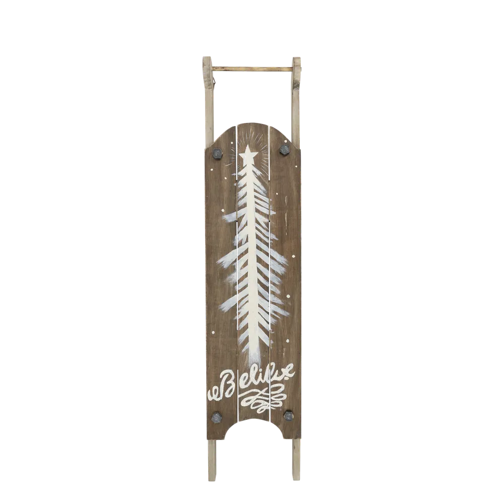 Chic Antique Dekoschlitten Dekorativer Vintage Natur