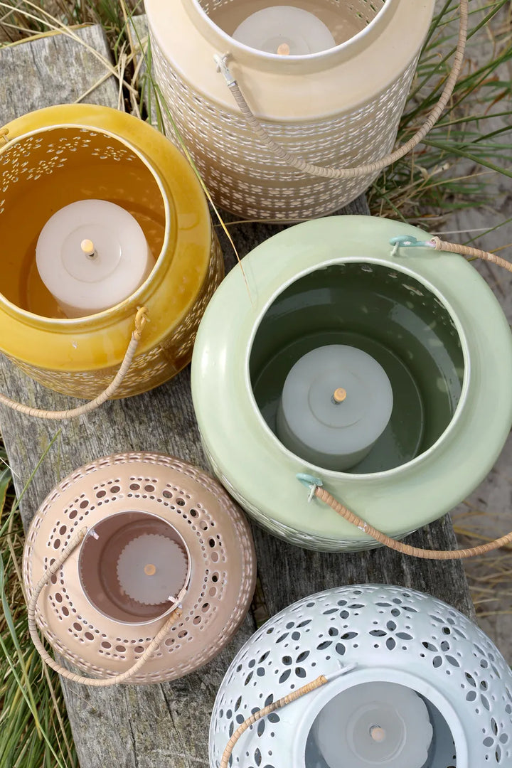 Chic Antique - Windlicht mit Muster
