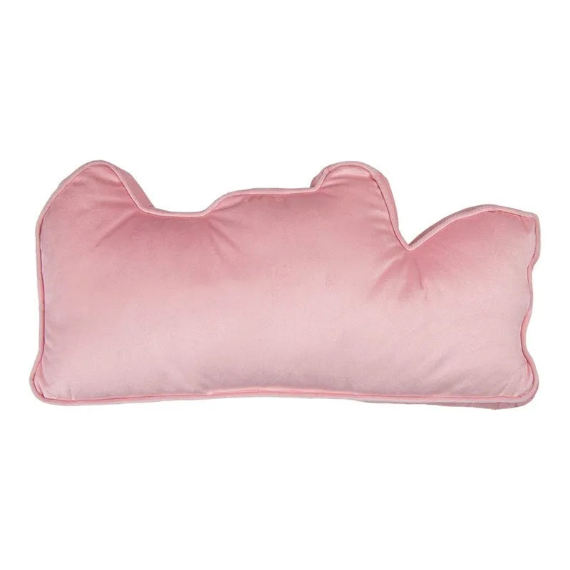 Clayre &amp; Eef. Dekokissen Braun, Rosa, Weiß