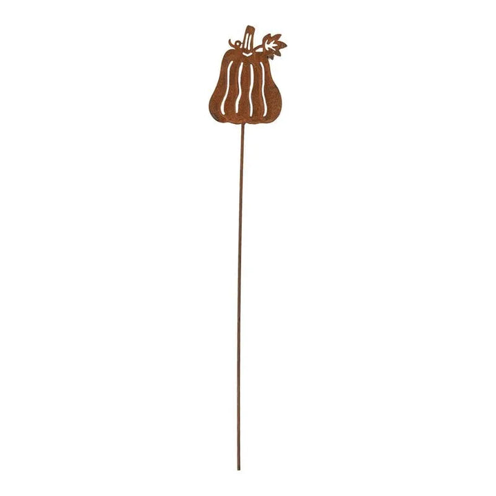 Clayre &amp; Eef. Topfstecker Gartenstecker Kürbis 40 cm