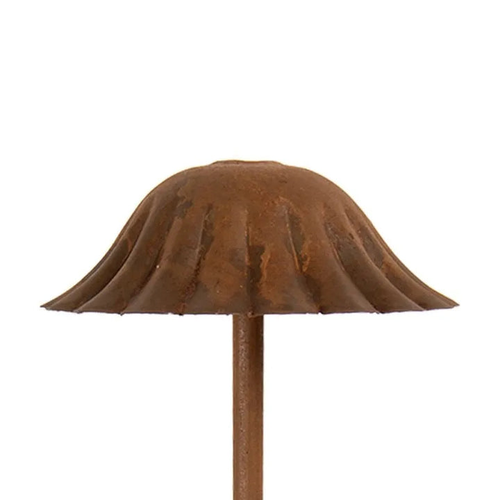 Clayre &amp; Eef. Gartenstecker Pilz aus Metall 14 cm