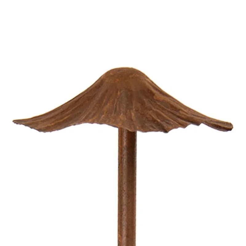 Clayre & Eef. Gartenstecker Pilz aus Metall 10 cm