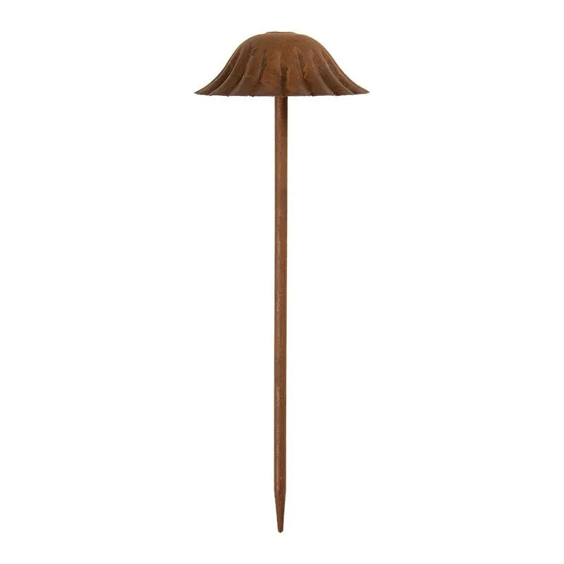 Clayre &amp; Eef. Gartenstecker Pilz aus Metall 14 cm