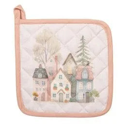 Clayre &amp; Eef. Topflappen aus Baumwolle mit Herzmotiv