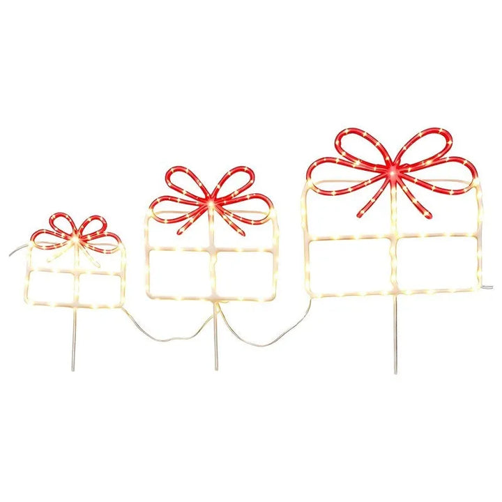 Clayre &amp; Eef. Weihnachtsstecker LED Geschenke Set