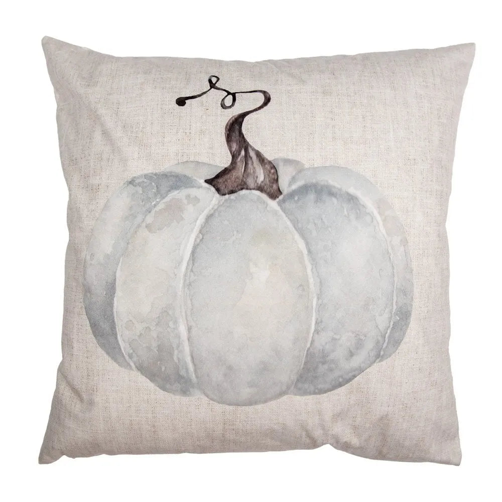 Clayre &amp; Eef. Kissen Dekokissen Kürbismotiv Füllung